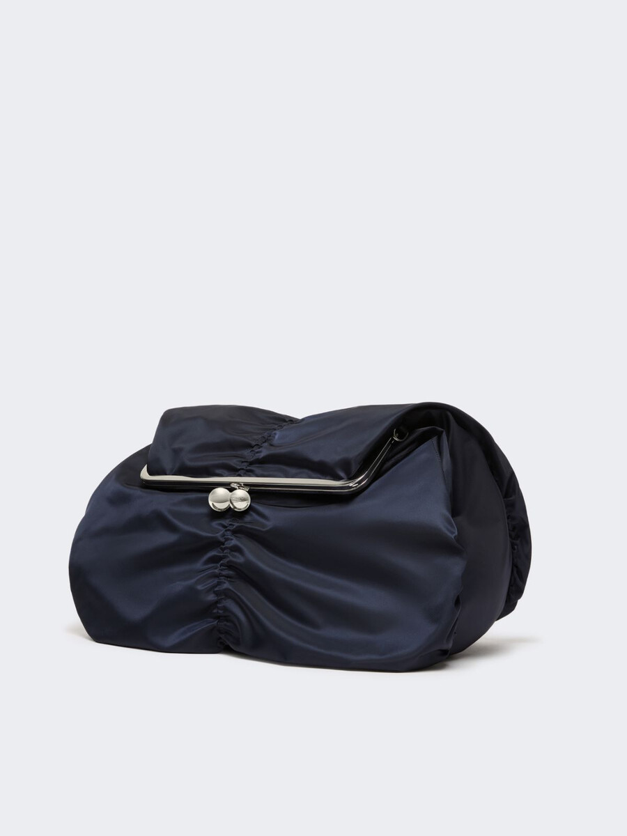 bolso pasticcino extra grande de gabardina técnica - ultramarine