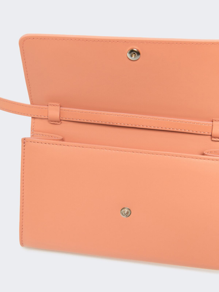 funda de cuero para teléfono - rosa