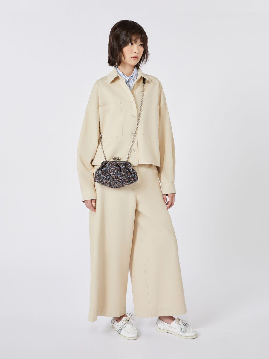 bolso pasticcino pequeño de lana bouclé - avio