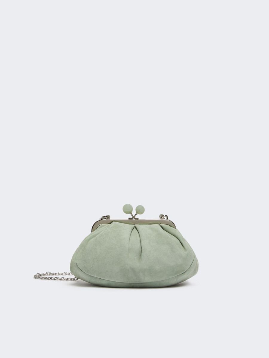 bolso pasticcino pequeño de ante - verde