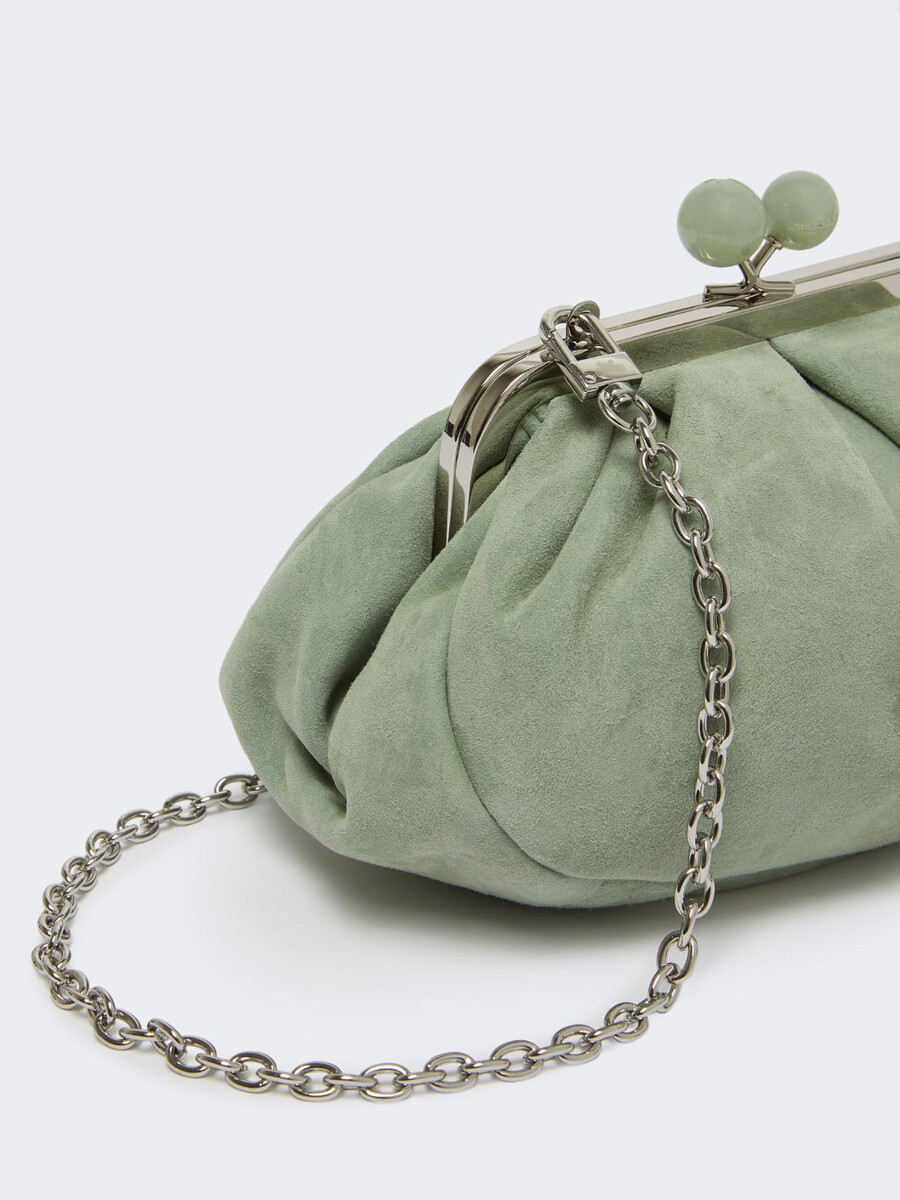 bolso pasticcino pequeño de ante - verde