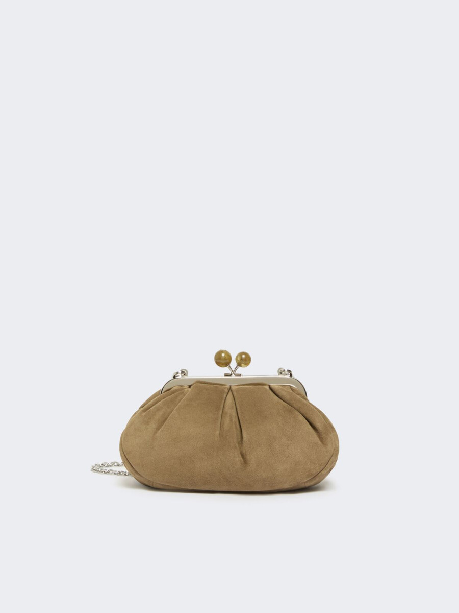 bolso pasticcino pequeño de ante - kaki