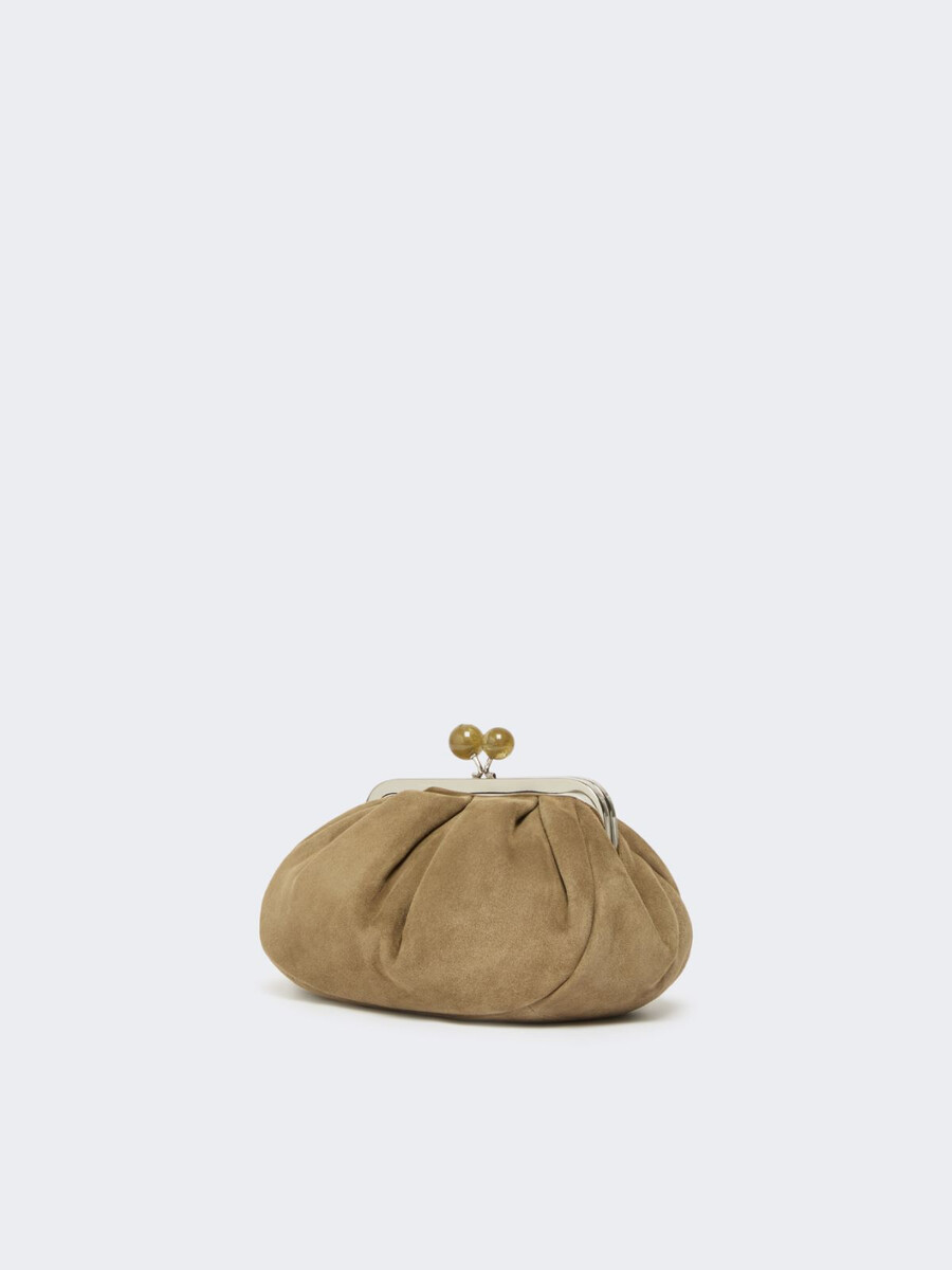 bolso pasticcino pequeño de ante - kaki