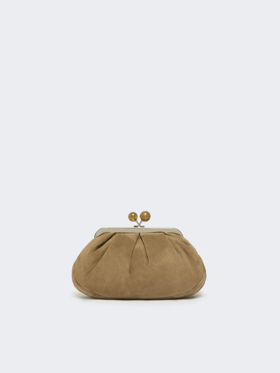 bolso pasticcino pequeño de ante - kaki