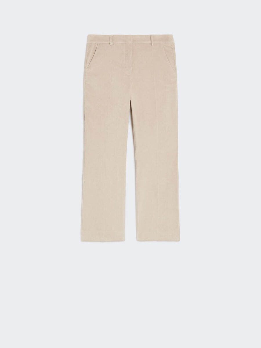 pantalones de pana - beige
